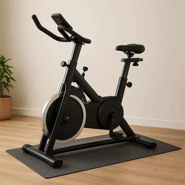 Stacionarus juodas dviratis namams